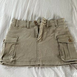 Mini Tan Skirt SIZE M
